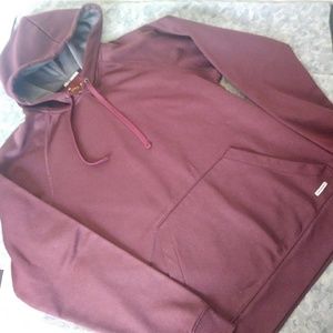 Tek Gear Running Hoodie Size SM Maroon